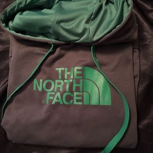The North Face hooded sweatshirt